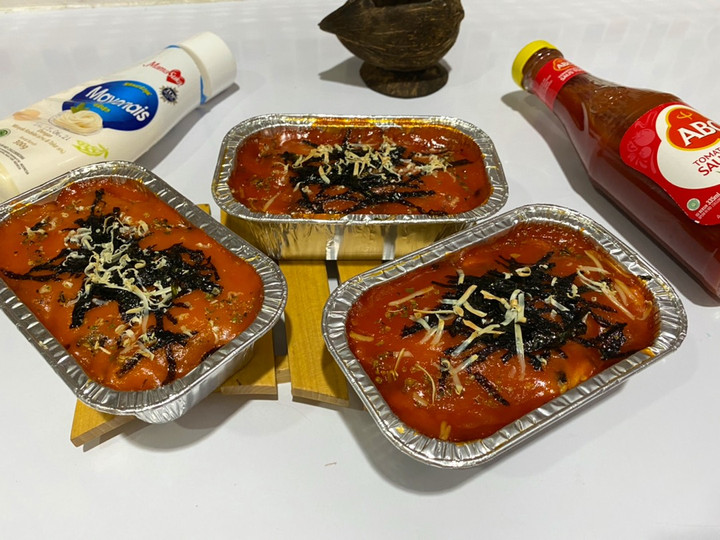 Cara Buat Salmon Mentai Rice Rumahan