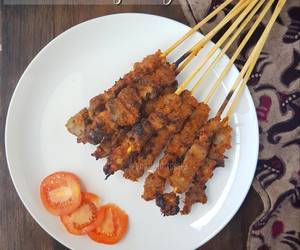 Mudahnya Memasak Sate Komoh Ampela Ayam Paling Enak