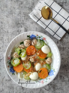 Foto resep Sop Oyong Bakso