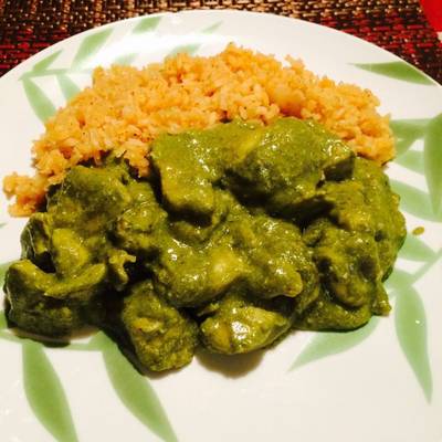 Pollo en pipian verde? Receta de Mary S Cuellar?Sazonando Tu Hogar!!! -  Cookpad