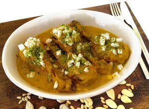 Foto principal de Pollo en pepitoria {receta tradicional española}