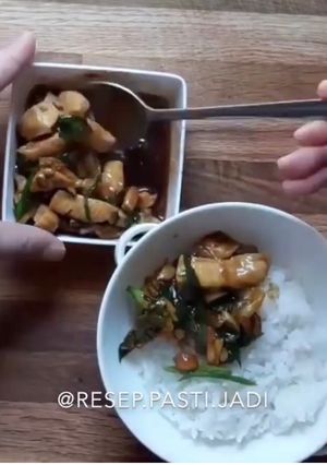 Foto resep Tumis Ayam Daun Bawang