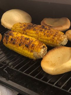 水波爐中秋烤肉 燒番麥 + 烤甜不辣 的食譜成品照片