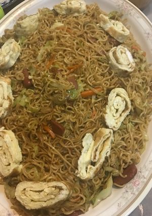 صورة لوصفة الاندومي السريع الخطير