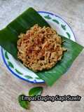Empal Daging Sapi Suwir