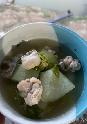 รูปของ ต้มฝักมะนาวดองใส่ไก่