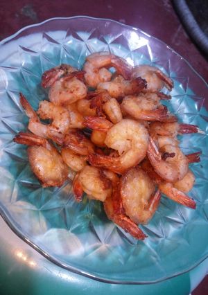 Foto resep Goreng udang simple