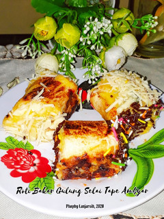 Foto resep Roti Bakar Gulung Selai Tape Ambyar