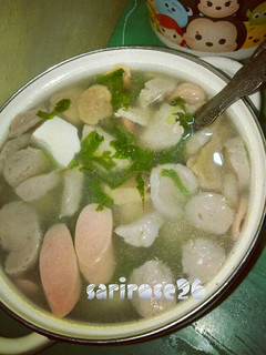 Foto resep Sup BaSisTa (Bakso Sosis Tahu)