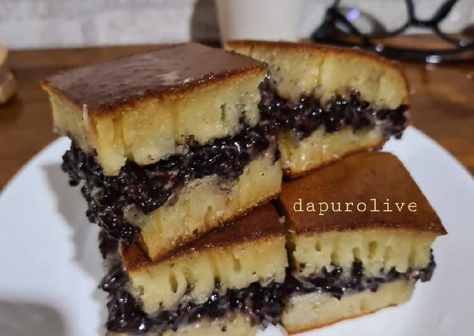 Cara Membuat Martabak Ketan Hitam Anti Gagal