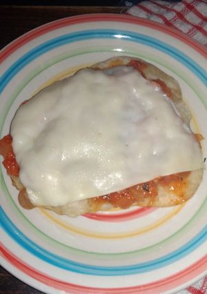 Una foto de Pizza al sartén