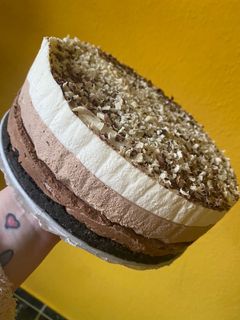 Tripla csokis mousse torta recept fotója