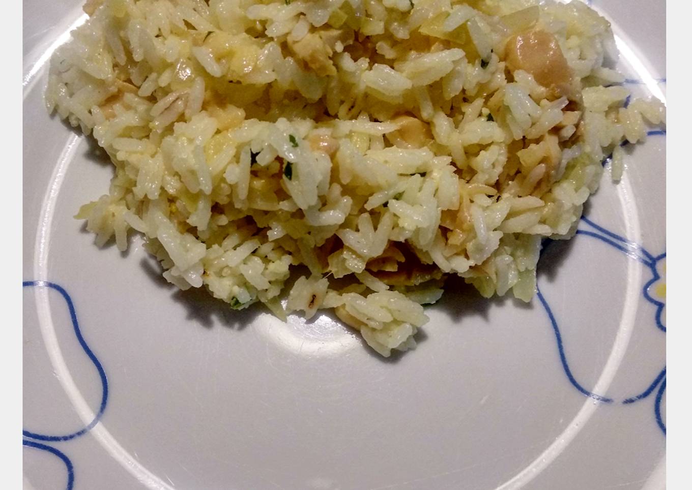Arroz con champiñones