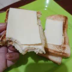 Roti Bakar Srikaya-Keju (buatan Jasmine-Andrew)-レシピのメイン写真