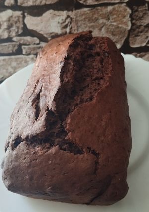 Csokis banánkenyér recept fotója
