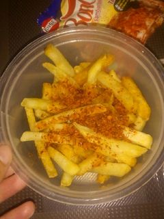Foto resep Spicy fries (kentang goreng pedas)