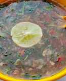Veggie lemon coriander soup