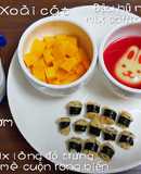 Cơm cuộn rong biển cho bé ăn dặm