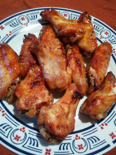 Una foto de Alitas de pollo a la miel