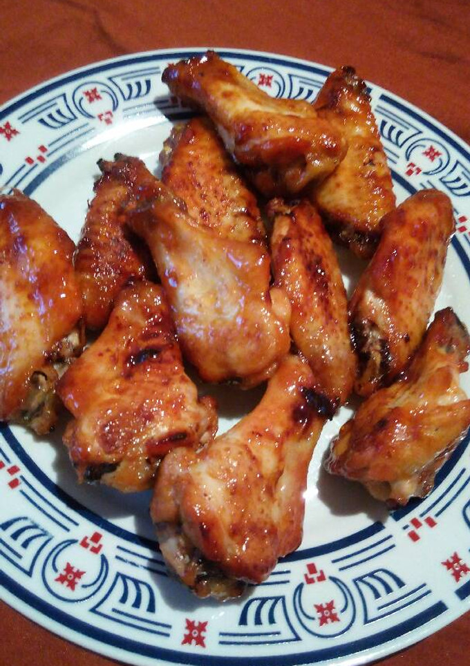 Una foto de Alitas de pollo a la miel