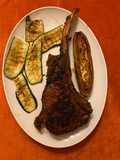 Tomahawk cocción lenta a la parrilla