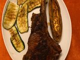 Tomahawk cocción lenta a la parrilla