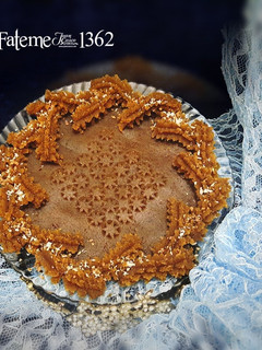 عکسی از دستور حلوای قهوه هسته خرما