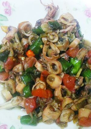 Foto resep Cumi teriyaki 💙