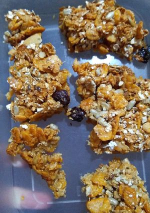 Una foto de Barritas de cereales caseras