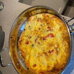 A picture of ‘Spanish’ Omelette.