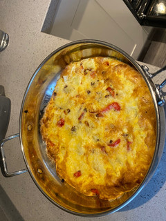 A picture of ‘Spanish’ Omelette.