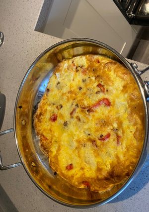 A picture of ‘Spanish’ Omelette.