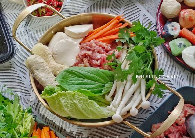 Resep Hotpot Steamboat Dengan Kuah Tomyum Oleh Frielingga Sit Cookpad