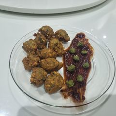 A picture of Crispy moong dalvada.