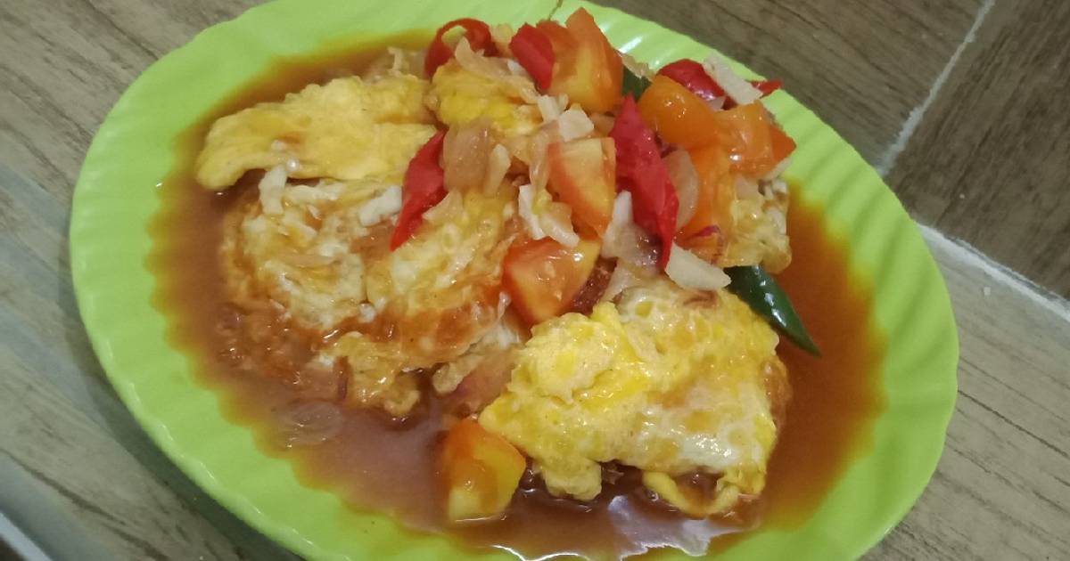  Resep  Telur  ceplok  asam  manis oleh Rahajeng Woro Cookpad