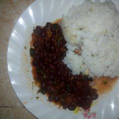 A picture of Beans stew#Endofyear challenge.