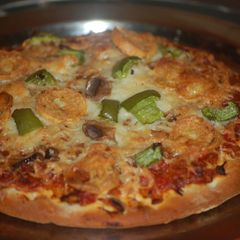 A picture of Chicken Sausage Pizza.
