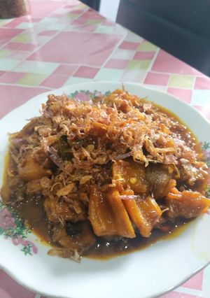 Foto resep Babat,usus lemak gongso