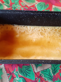 Una foto de Creme Brulee con caramelo