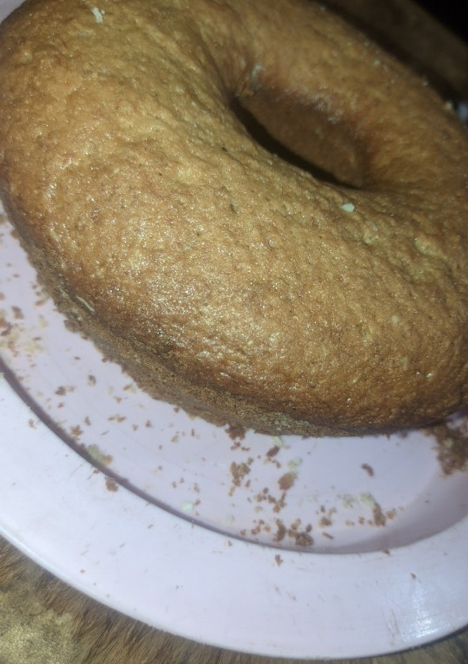 Una foto de Budín de banana fácil, rápido y económico