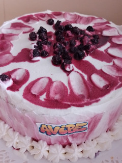 Una foto de Torta frutos del bosque