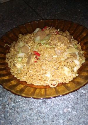 Foto resep Mie goreng simple#3