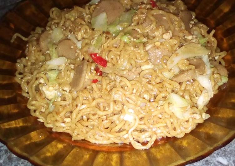 Resep Mie goreng simple#3 yang Bisa Manjain Lidah