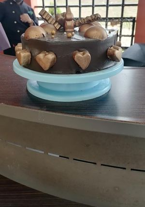 Una foto de Pastel de chocolate