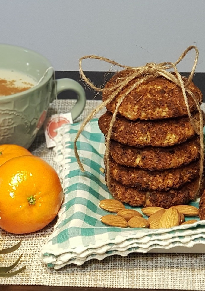 Una foto de Galletas de coliflor y avena una forma sana de dar la merienda a tus niños