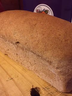 Una foto de Pan con harina integral