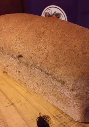 Una foto de Pan con harina integral
