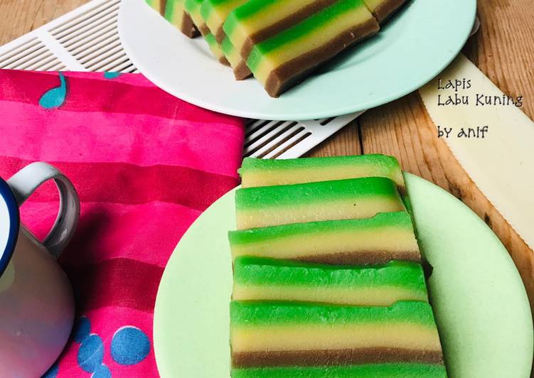 Bumbu Lapis Labu Kuning | Cara Buat Lapis Labu Kuning Yang Enak dan Simpel