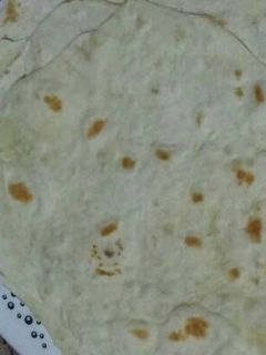 صورة لوصفة عيش الصاج للشاورما