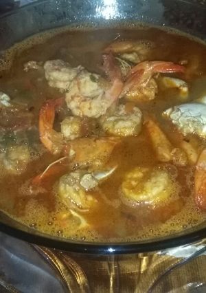 صورة لوصفة شوربة سى فود على طريقتي